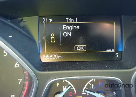 2015 Ford Focus Se из США, поврежденный, VIN 1FADP3FE6FL387345